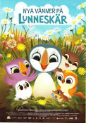 Nya vänner på Lunneskär 2023 poster Chris O´Dowd Jeremy Purcell Animerat Fåglar
