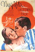 Nygifta 1941 poster Sture Lagerwall Vibeke Falk Eric Rohman art