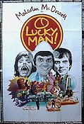 O Lucky Man 1973 poster Malcolm McDowell Alan Price Rock och pop