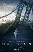 Oblivion 2013 poster Tom Cruise Morgan Freeman Andrea Riseborough Joseph Kosinski Broar