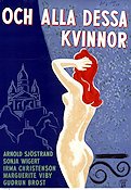 Och alla dessa kvinnor 1944 poster Arnold Sjöstrand Sonja Wigert