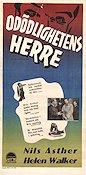 Odödlighetens herre 1945 poster Nils Asther Helen Walker Reinhold Schünzel Ralph Murphy Film Noir