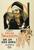 Oh en sån änka 1930 poster Gloria Swanson Allan Dwan