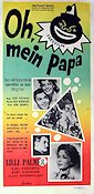Oh Mein Papa 1958 poster Lilli Palmer Musikaler