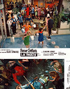 Oh vilket party 1968 lobbykort Peter Sellers Claudine Longet Natalia Borisova Blake Edwards