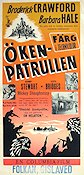 Ökenpatrullen 1953 poster Broderick Crawford Barbara Hale