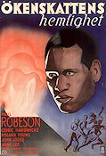 Ökenskattens hemlighet 1938 poster Paul Robeson Eric Rohman art