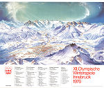 Olympic Games Innsbruck 1976 affisch 