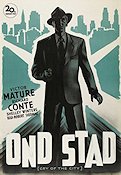 Ond stad 1948 poster Victor Mature Richard Conte Fred Clark Robert Siodmak Film Noir