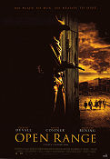 Open Range 2003 poster Robert Duvall Diego Luna Kevin Costner