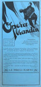 Operabranden 1935 poster Lida Baarova Willy Birgel Gustav Fröhlich Gerhard Lamprecht