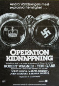 Operation kidnappning 1984 poster Robert Wagner Clive Donner