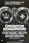 Operation kidnappning 1985 poster Robert Wagner