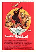 Operation Rosebud 1975 poster Peter O´Toole Richard Attenborough Cliff Gorman Otto Preminger
