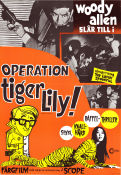 Operation Tiger-Lily 1966 poster The Lovin Spoonful Woody Allen