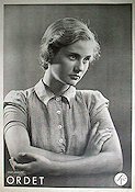 Ordet 1943 poster Inga Landgré