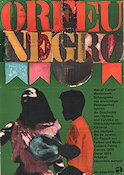 Orfeu Negro 1959 poster Breno Mello Marpessa Dawn Lourdes de Oliveira Marcel Camus Musikaler
