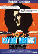 Oskyldigt misstänkt 1991 poster Robert De Niro Annette Bening Irwin Winkler