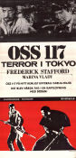 OSS 117 terror i Tokyo 1966 poster Frederick Stafford Michel Boisrond