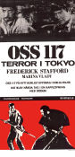 OSS 117 terror i Tokyo 1966 poster Frederick Stafford Marina Vlady Jitsuko Yoshimura Michel Boisrond Agenter Asien