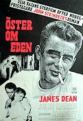 Öster om Eden 1955 poster James Dean Julie Harris Raymond Massey Elia Kazan Text: John Steinbeck
