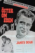 Öster om Eden 1955 poster James Dean Julie Harris Raymond Massey Elia Kazan Text: John Steinbeck