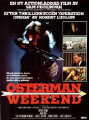 The Osterman Weekend 1983 poster Rutger Hauer Burt Lancaster Craig T Nelson Sam Peckinpah