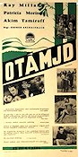 Otämjd 1940 poster Ray Milland Patricia Morison Akim Tamiroff George Archainbaud