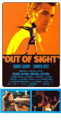 Out of Sight 1998 poster George Clooney Jennifer Lopez Ving Rhames Steven Soderbergh