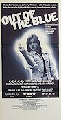 Out of the Blue 1980 poster Dennis Hopper Linda Manz Rock och pop