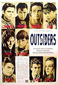 The Outsiders 1983 poster C Thomas Howell Matt Dillon Ralph Macchio Tom Cruise Patrick Swayze Rob Lowe Tom Waits Gäng