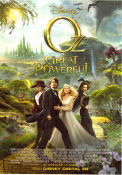 Oz the Great and Powerful 2013 poster James Franco Michelle Williams Rachel Weisz Sam Raimi
