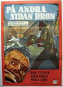 På andra sidan bron 1957 poster Rod Steiger Graham Greene Broar