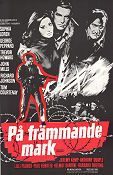 På främmande mark 1965 poster Sopia Loren George Peppard Trevor Howard Michael Anderson Krig