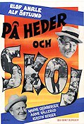 På heder och skoj 1956 poster Elof Ahrle Manne Grünberger Allan Bohlin Alf Östlund Bengt Blomgren