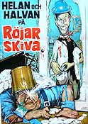 På röjarskiva 1969 poster Laurel and Hardy Helan och Halvan