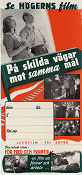 På skilda vägar Högern 1942 poster Politik