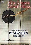 På stranden 1959 poster Gregory Peck Ava Gardner Fred Astaire Anthony Perkins Stanley Kramer Strand