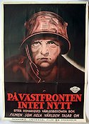 På västfronten intet nytt 1932 poster Lewis Milestone