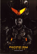 Pacific Rim: Uprising 2018 poster John Boyega Scott Eastwood Cailee Spaeny Steven S DeKnight