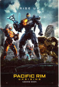 Pacific Rim: Uprising 2018 poster John Boyega Scott Eastwood Cailee Spaeny Steven S DeKnight