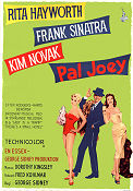Pal Joey 1958 poster Frank Sinatra Rita Hayworth Kim Novak George Sidney Musikaler