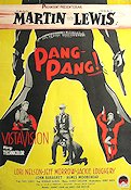Pang-pang 1956 poster Dean Martin Jerry Lewis Lori Nelson Norman Taurog