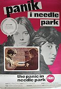 Panik i Needle Park 1971 poster Al Pacino Kitty Winn