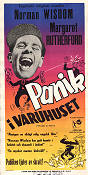 Panik i varuhuset 1953 poster Norman Wisdom Margaret Rutherford