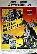 Pansardiligensen 1967 poster John Wayne Kirk Douglas