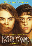 Paper Towns 2015 poster Nat Wolff Cara Delevingne Austin Abrams Jake Schreier