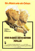 Papillon 1973 poster Steve McQueen Franklin J Schaffner
