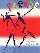 Parade 1975 poster Karl Kossmayer Jacques Tati