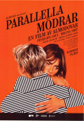 Parallella mödrar 2021 poster Penélope Cruz Milena Smit Israel Elejalde Pedro Almodovar Spanien